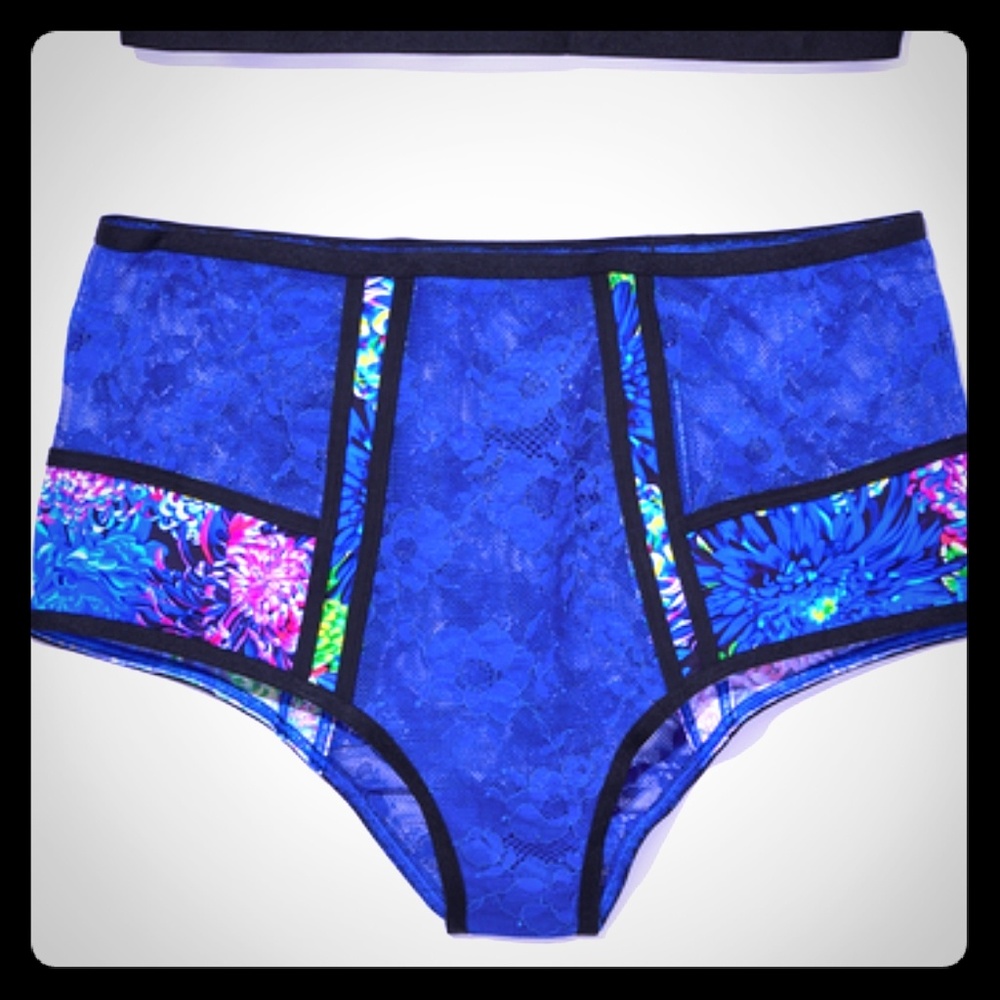 Mary Katrantzou x VS high-wasted panty